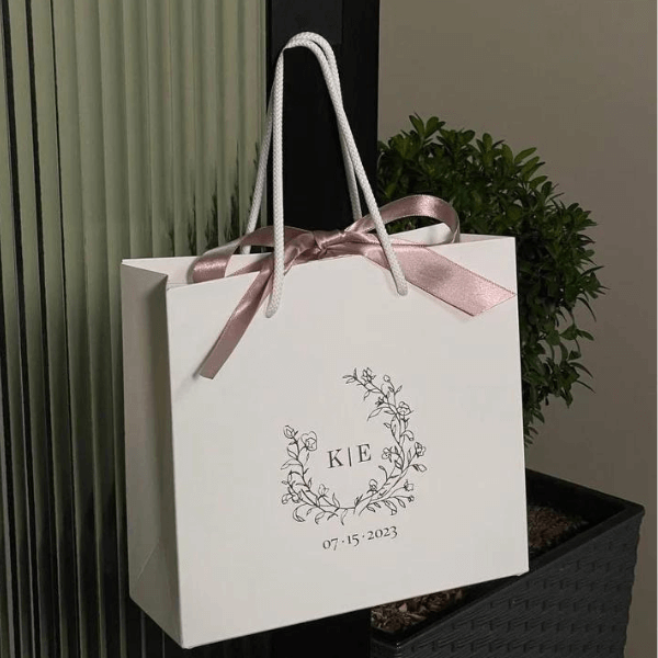 Custom Shopping Bag with Rope Handle